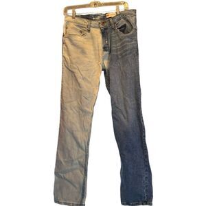 Wrangler. Men’s Slim Straight Darkshadow Washed Jeans. Size 30x30.